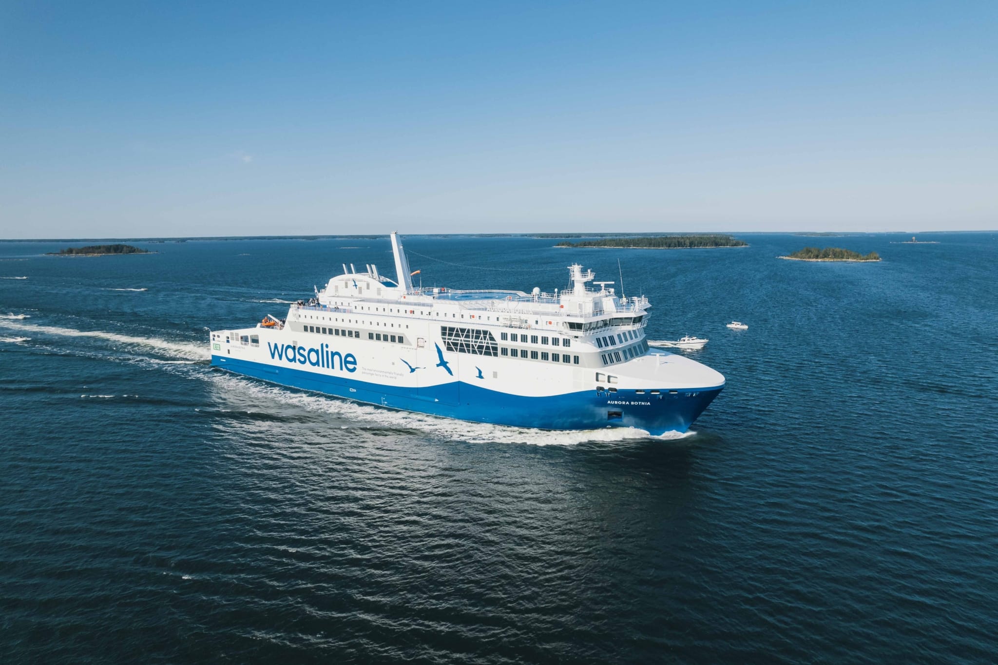 WASALINE WILL BECOME THE FIRST CARBON NEUTRAL SHIPPING COMPANY IN THE BALTIC SEA